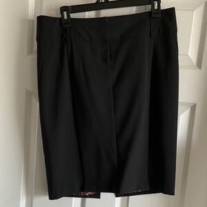 Express Design Studio Black Knee-Length Pencil Skirt